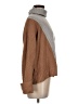 Evolution by Cyrus Color Block Tan Turtleneck Sweater Size M - photo 4