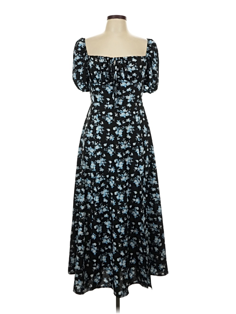 Pre-owned Shein Casual Dress In Blue