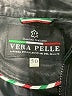 Vera Pelle 100% Polyester Black Jacket Size 50 - photo 6