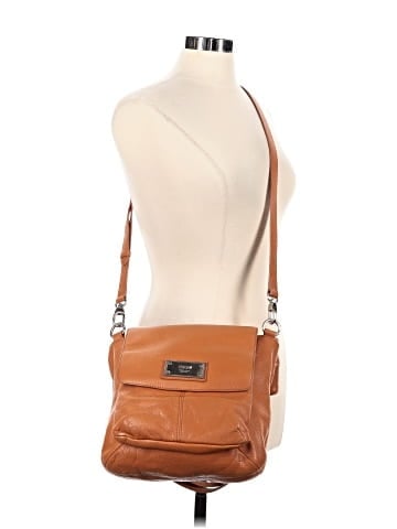 DKNY Leather Messenger (view 2)