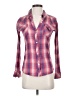 Rails 100% Cotton Plaid Pink Long Sleeve Button-Down Shirt Size XS - photo 1