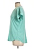 L.L.Bean Teal Short Sleeve Top Size L - photo 5