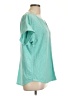 L.L.Bean Teal Short Sleeve Top Size L - photo 4