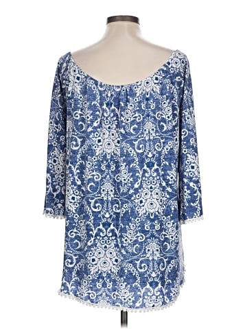 SJS 3/4 Sleeve Blouse (view 2)