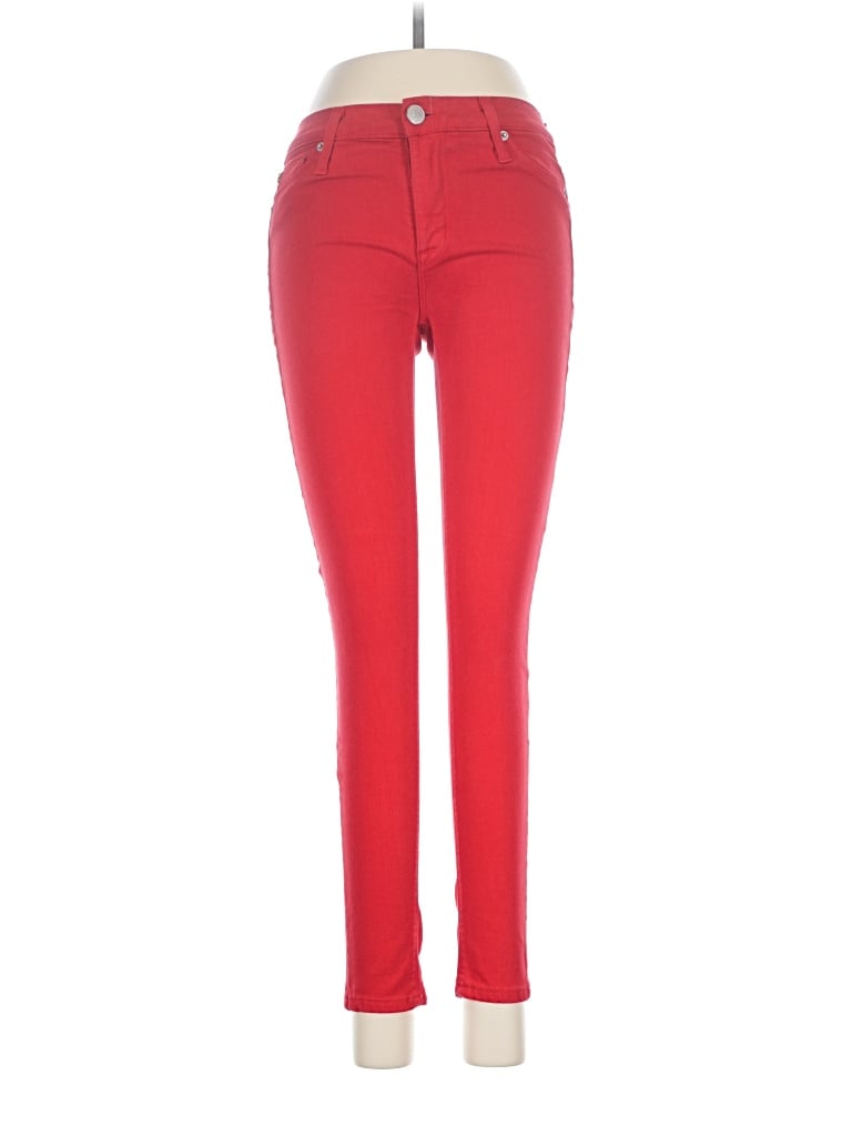 Pre-owned Hudson Jeggings In Red