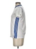 Adidas 100% Polyester Silver Active T-Shirt Size S - photo 5
