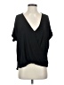 Double Zero Black Short Sleeve Top Size S - photo 1