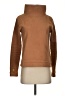 Dudley Stephens 100% Polyester Brown Turtleneck Sweater Size S - photo 1