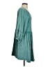 Easel Solid Teal Casual Dress Size S - photo 4