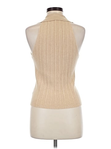 Paige Sleeveless Button-Down Shirt (view 2)