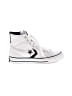 Converse White Sneakers Size 10 1/2 - photo 1
