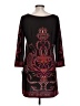 Forever Paisley Black Casual Dress Size L - photo 2