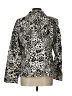 Chico's Animal Print Ivory Blazer Size L - photo 2