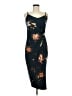 Nine Britton Floral Black Cocktail Dress Size M - photo 1