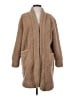 Joe Fresh 100% Polyester Tan Cardigan Size S - photo 1