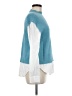 Ann Taylor Blue Long Sleeve Blouse Size M - photo 4