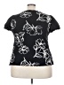 C established 1946 Black Short Sleeve Top Size 22 - photo 2