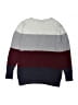 The Children's Place 100% Cotton Color Block Burgundy Pullover Sweater Size 16 - photo 2