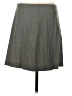 Theory Stripes Gray Formal Skirt Size 4 - photo 2