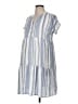 Everly Grey 100% Rayon Blue Poncho Size M - photo 1
