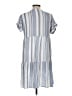 Everly Grey 100% Rayon Blue Poncho Size M - photo 2