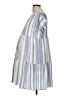 Everly Grey 100% Rayon Blue Poncho Size M - photo 5