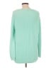 Crown & Ivy 100% Cotton Green Pullover Sweater Size L - photo 2