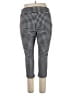 Rafaella Houndstooth Black Casual Pants Size 16 - photo 2