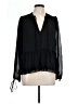 Wilfred 100% Polyester Black Long Sleeve Blouse Size L - photo 1