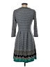 Max Studio Print Gray Casual Dress Size S - photo 2