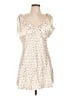 Forever 21 Plus Hearts Ivory Casual Dress Size 1X Plus - photo 1