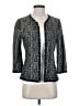 St. John Silver Cardigan Size 4 - photo 1