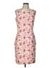 Charter Club Floral Pink Cocktail Dress Size 10 - photo 1