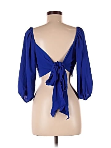 Rebecca B. 3/4 Sleeve Blouse (view 2)