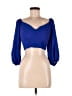 Rebecca B. Blue 3/4 Sleeve Blouse Size 6 - photo 1