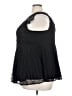 Torrid 100% Nylon Black Sleeveless Blouse Size 3X Plus (3) - photo 5