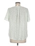 Liz Claiborne 100% Polyester Green Short Sleeve Blouse Size M - photo 2