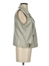 AS by DF 100% Leather Green Vest Size S - photo 4