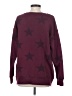 Sundry 100% Cotton Stars Burgundy Pullover Sweater Size Sm (1) - photo 2