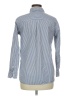 Uniqlo Chevron-herringbone Blue Long Sleeve Button-Down Shirt Size M - photo 2