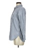 Uniqlo Chevron-herringbone Blue Long Sleeve Button-Down Shirt Size M - photo 5