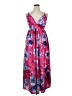 Shein Tropical Pink Cocktail Dress Size 0X - photo 1
