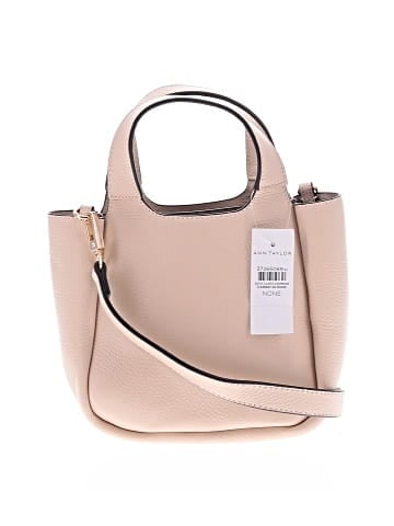 Ann Taylor Leather Satchel (view 1)