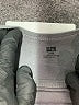 Hb 100% Cotton Gray Long Sleeve Onesie Size 3-6 mo - photo 3