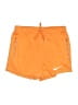 Nike Solid Orange Athletic Shorts Size L - photo 1