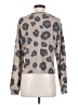 Gaze Animal Print Gray Pullover Sweater Size XS - photo 2