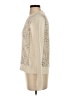 Rebecca Taylor Animal Print Ivory Pullover Sweater Size S - photo 5