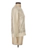Rebecca Taylor Animal Print Ivory Pullover Sweater Size S - photo 4