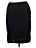 Assorted Brands Solid Black Casual Skirt Size M (estimated) - photo 1