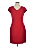 Assorted Brands Solid Red Casual Dress Size 8 - photo 1